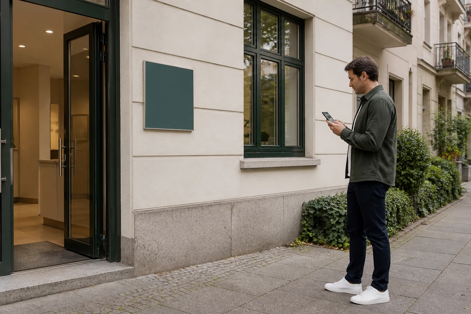 Praxisleitung prüft konsistente Standort- und Profildaten