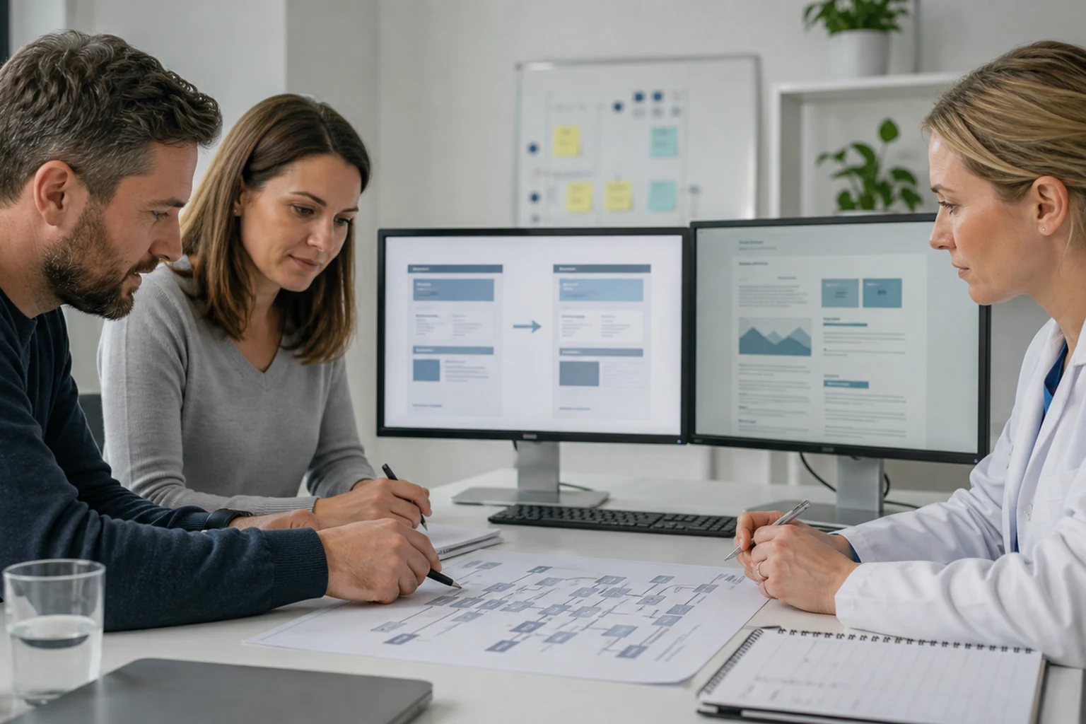 Digitalberater prüfen URL-Mapping und Inhalte vor einem Website-Relaunch