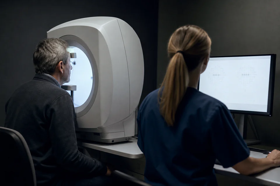 Beispielmotiv zum Leistungsbereich Glaukomdiagnostik