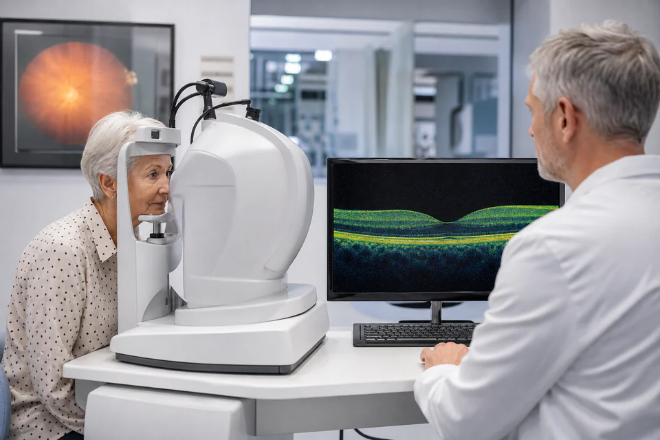 Beispielmotiv zum Leistungsbereich Netzhautdiagnostik