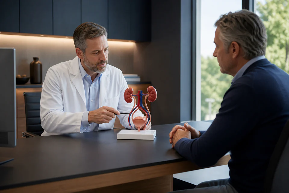 Beispielmotiv zum Leistungsbereich Urologische Vorsorge